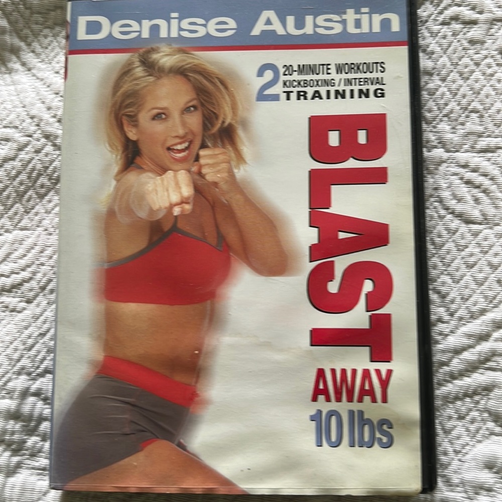 Denise Austin 2 20 min workouts dvd.